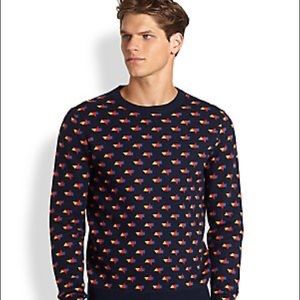 ISO Jack Spade Tangram Origami Crane Sweater Small/Medium
